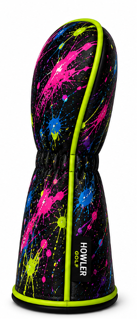 Howler Paint Drip Chaos Driver Headcover — Prototype Drop