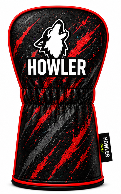 Howler Ninja Red Driver Headcover — Prototype Drop